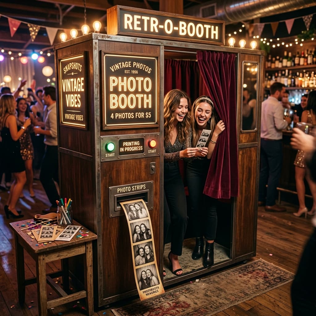 Retro Photo Booth